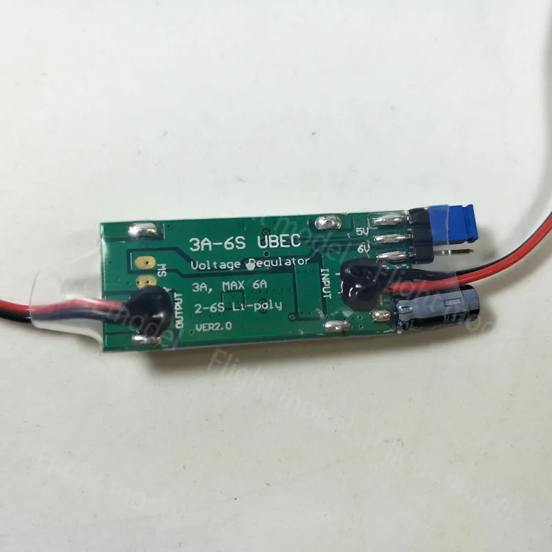 Hobbywing 5 в 6 переключаемый Радиоуправляемый UBEC полная защита удаление помех