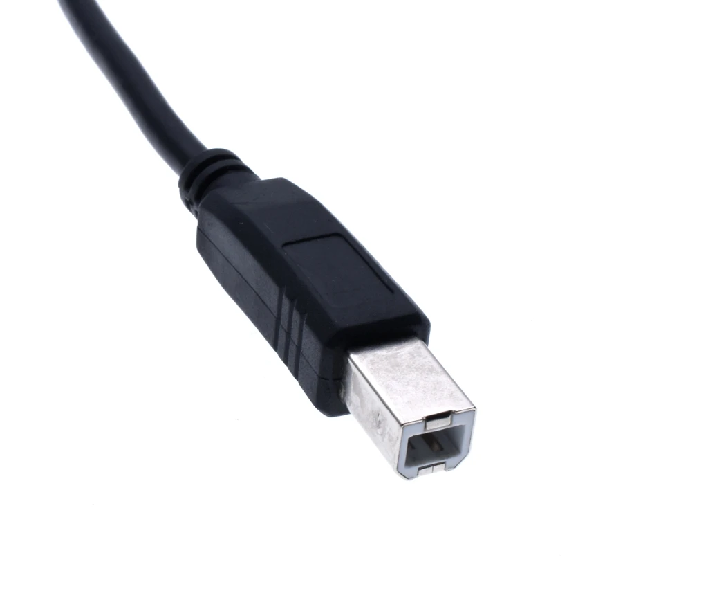 USB 2 0 Тип B папа к женскому M/F УДЛИНИТЕЛЬ данных кабель Панель Крепление для