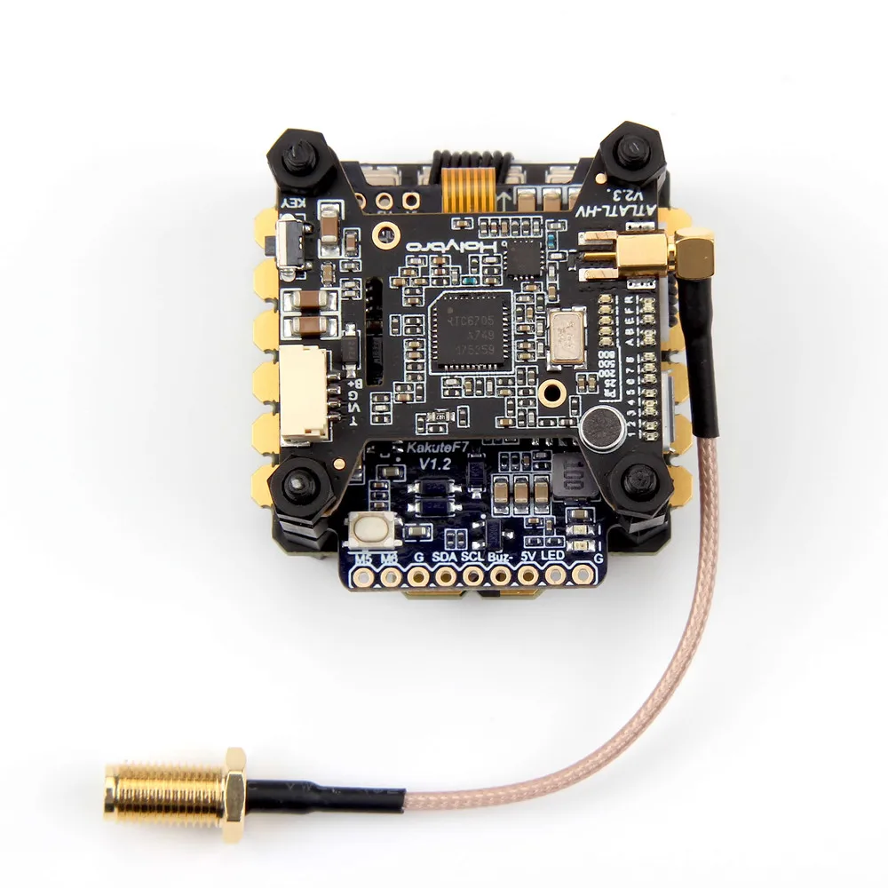 Контроллер полета Holybro Kakute F7 и Atlalt HV V2 40CH VTX 65A BL_32 Tekko32 F3 металлический 4 в 1 ESC Combo для