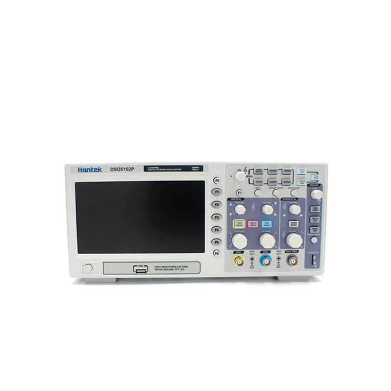 Цифровой осциллограф DSO5102P 100 МГц 2 канала 1 Гвыб./с 7-дюймовый Tft ЖК-дисплей лучше