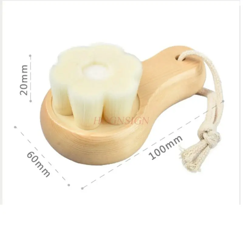 Ручная щетка для мытья мягкой щетки кисточка носа глубокое очищение кожи от