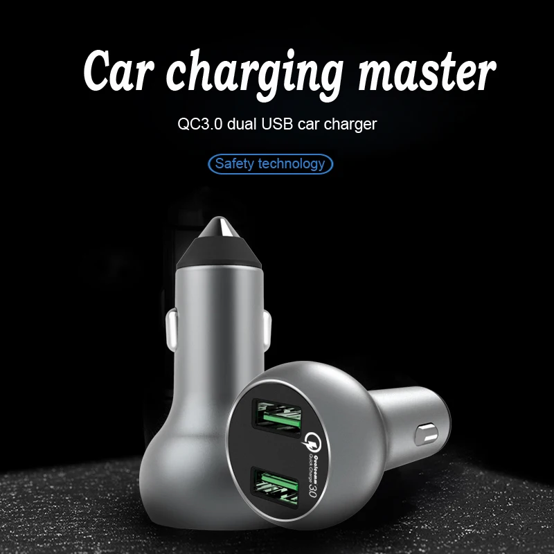 Зарядное устройство с 2 USB портами для телефона камеры QC3.0 36 Вт|Зарядные