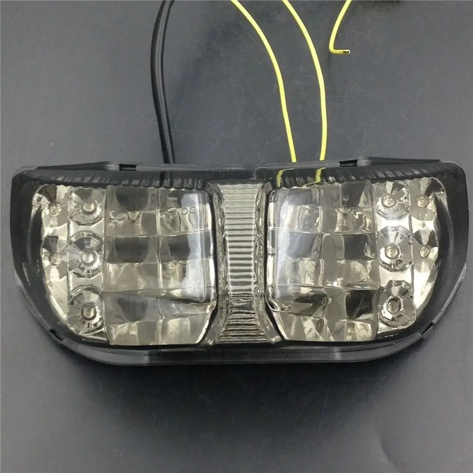 Запчасти для мотоциклов гоночный светодиодный задний фонарь поворотники Yamaha FAZER