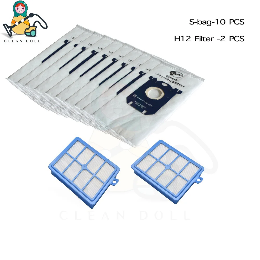 PH-FT-BG-COM-12PK Замена 14-Pack S-фильтр S-bag для пылесоса Philips драгоценность перфоратор/Expert PerformerPro SilentStar fc8941-fc8957 - Цвет: PH-FT-BG-COM-12PK