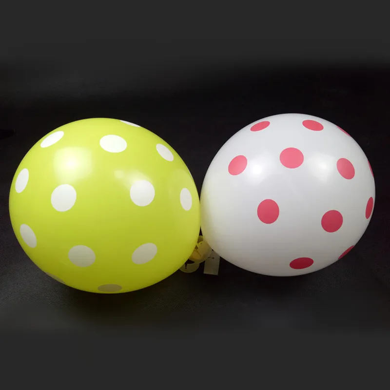 Воздушные шары в горошек 12 дюймов 2 8 г 30 шт.