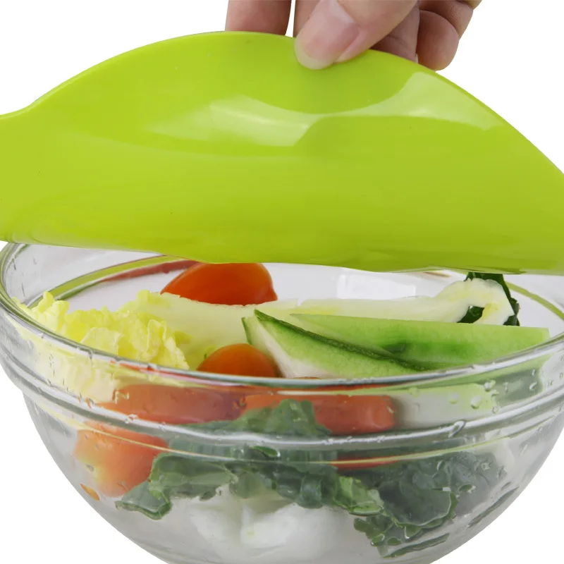 Силиконовая крышка чаши 14/20/24 см 3 шт. герметичная для сохранения свежести еды