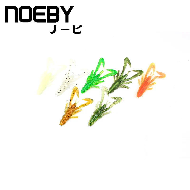 NOEBY 5 шт./лот Мягкая приманка 85 мм/4 8 г фигурка насекомого рыболовные приманки