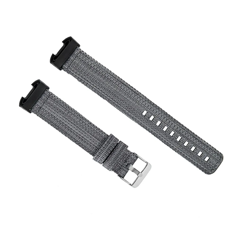 TAMISTER джинсовый дышащий ремешок цветной ремешок для Fitbit Charge 3 умный Браслет заменить Мужские t Band нейлон мужские женские умные часы