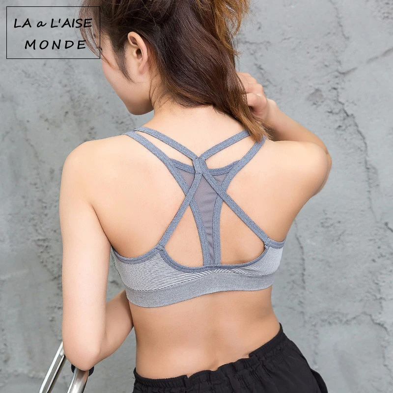 Женский спортивный Спортивный Бюстгальтер Bh для фитнеса спортивная одежда