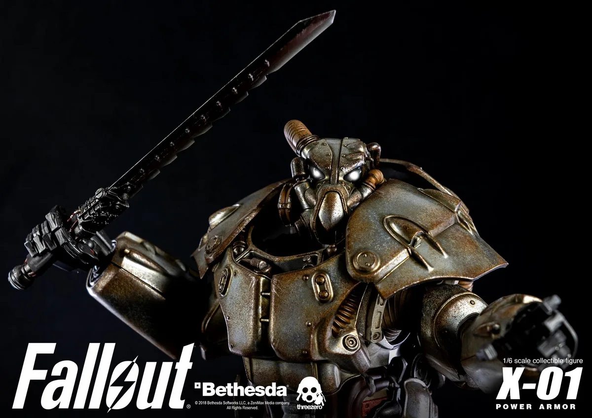 ThreeZero bestesta 1/6 Fallout 4 X-01 power Armor Mecha Коллекционная фигурка для фанатов подарок на праздник