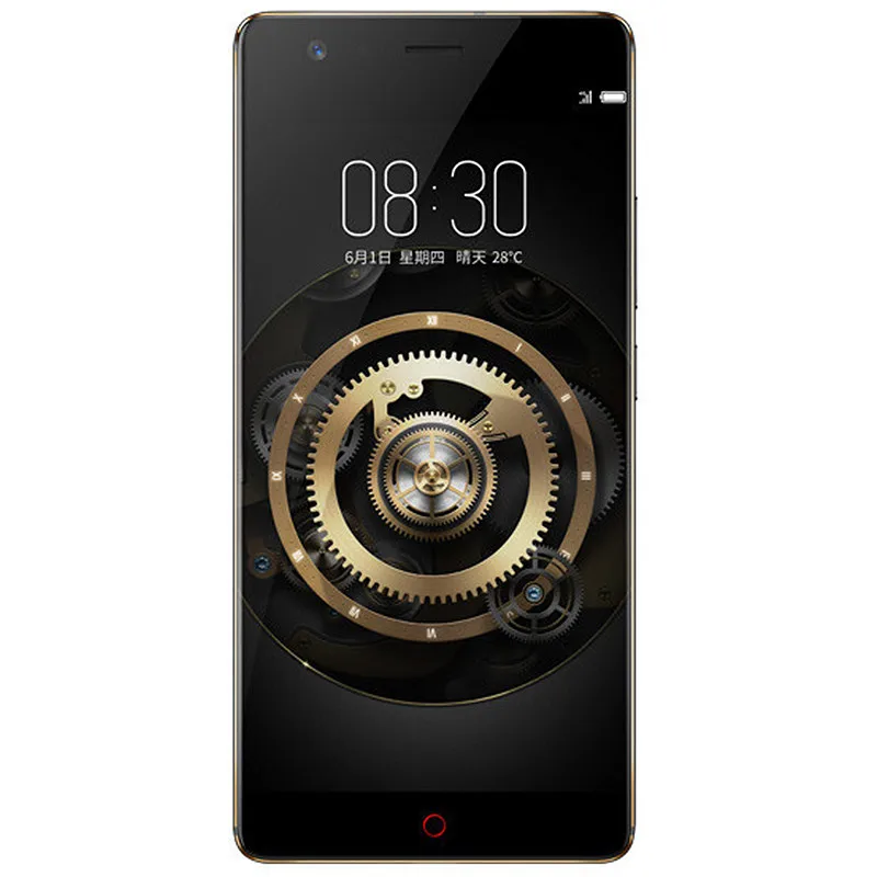 Оригинальный мобильный телефон ZTE Nubia Z17 Lite без рамок, 6 ГБ оперативной памяти, 64/128 ГБ внутренней памяти, процессор Snapdragon 653 Octa Core, 5,5 дюймовый экран, 13 МП камера, Android 7.1.
