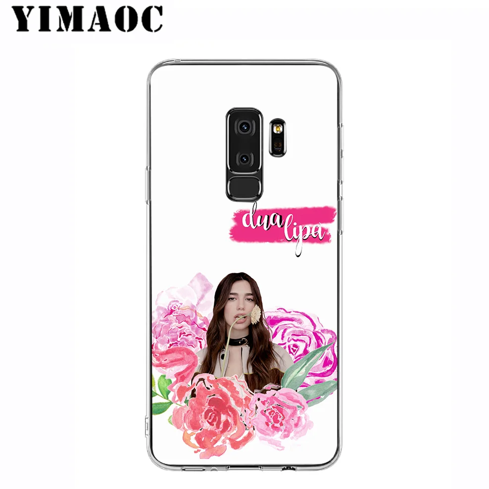 Yimaoc Дуа липа dualipa Мягкий силиконовый чехол для телефона samsung Galaxy S10 S10E S9 S8 плюс S7 S6