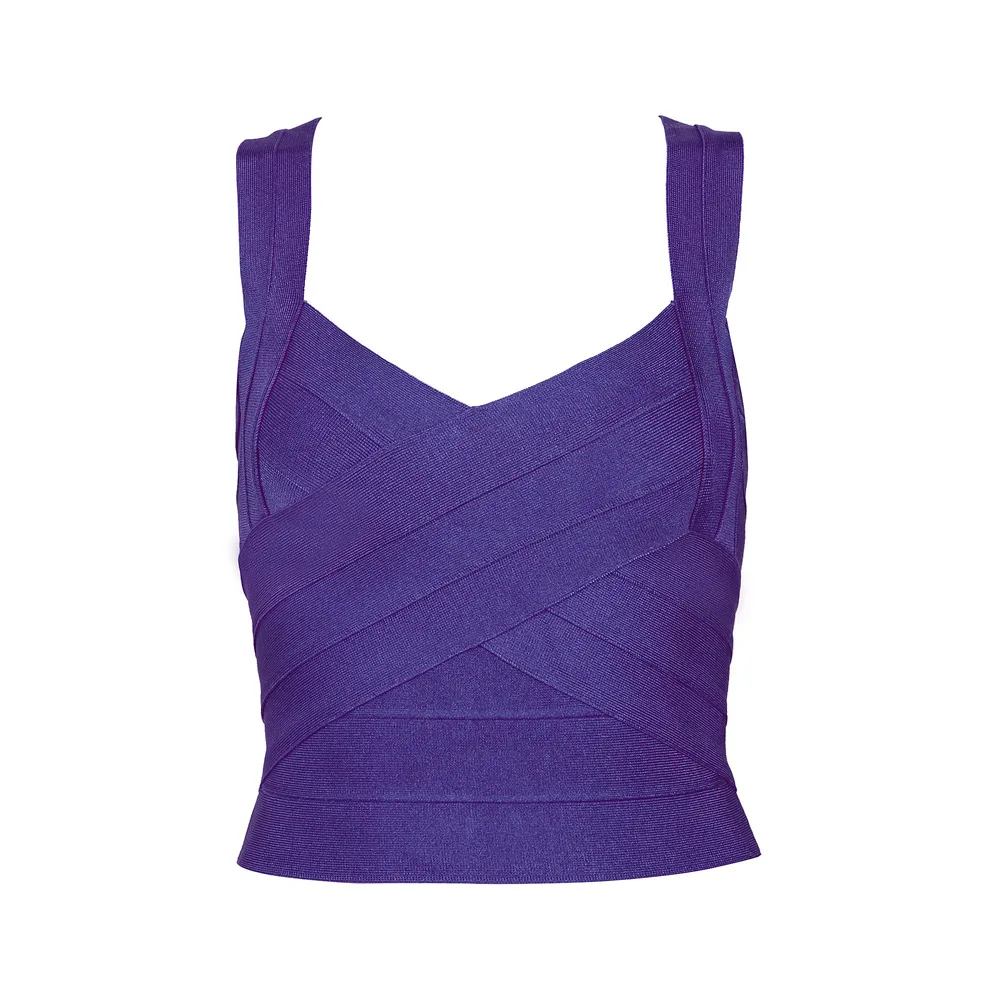 Горячая распродажа сексуальное платье без бретелек бандажный топ с рисунком по