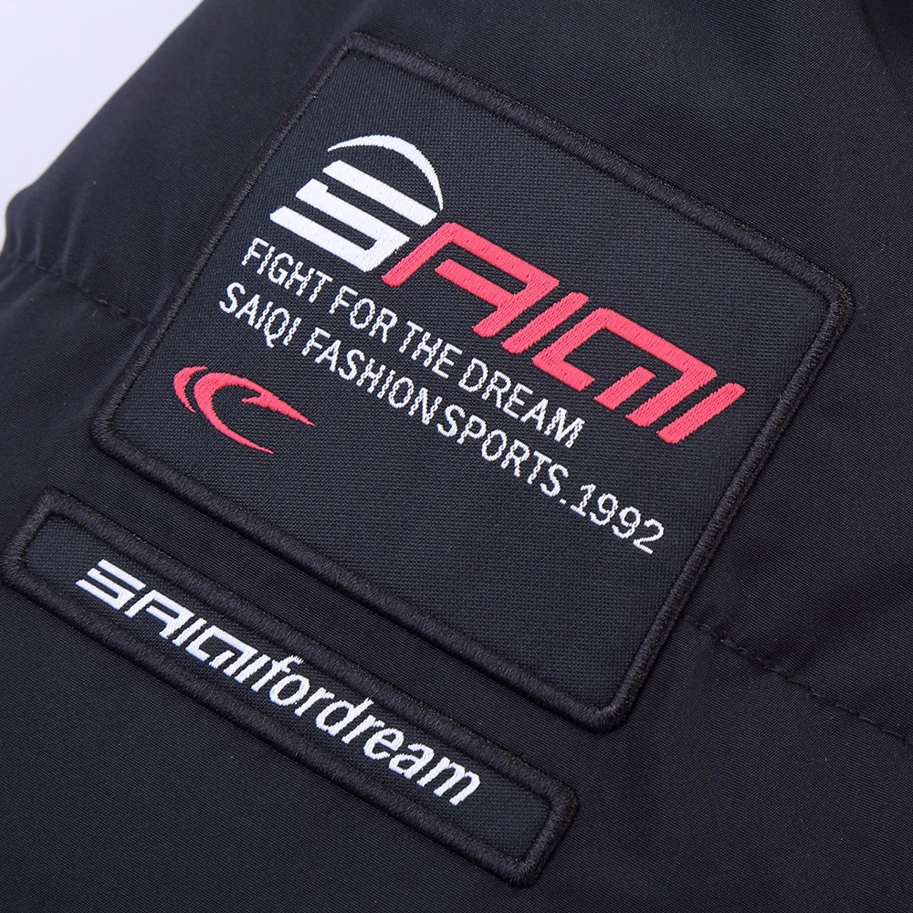 SAIQI Новая Женская осенне-зимняя куртка женская с капюшоном Спортивное толстое