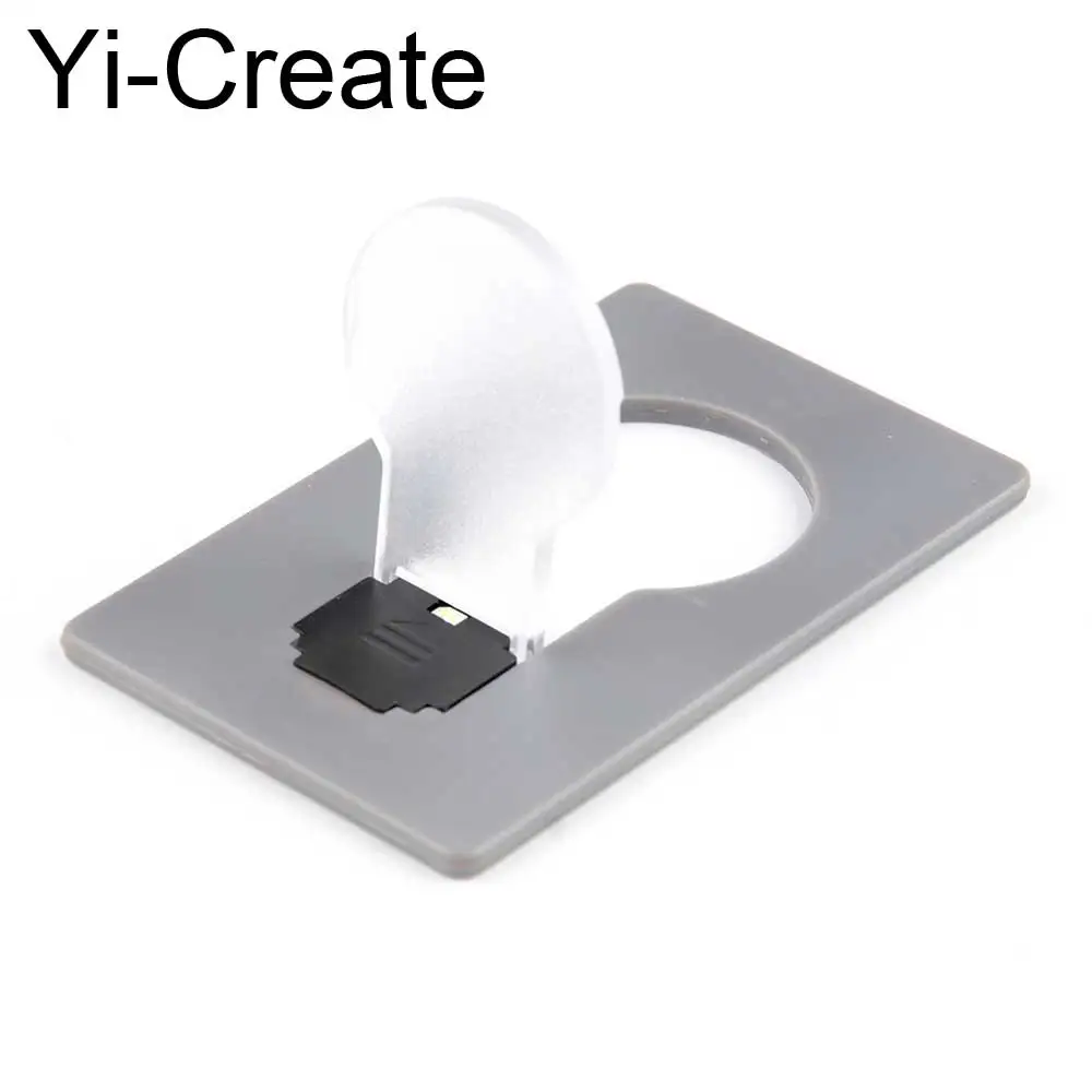 Уличный мини светодиоды лампа Кредитная карта ltra thin портативная карточка