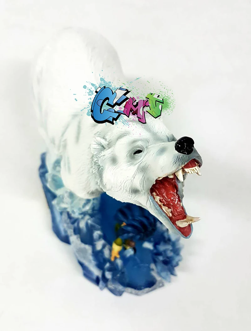 CMT Instock Folei ST Seiya Child Aquarius Camus and Polar bear (полный набор) игрушки фигурка|Игровые фигурки