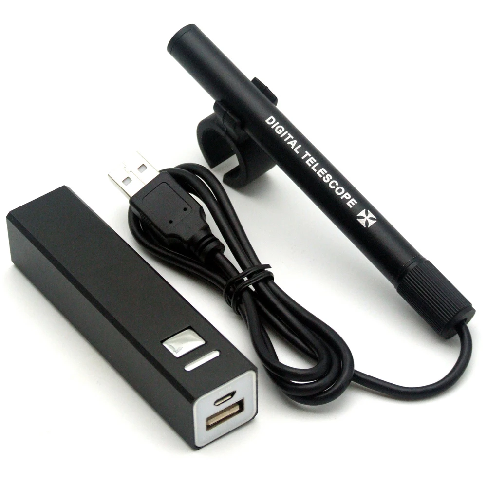 Умный Wi Fi цифровой USB Перезаряжаемый телескоп монокулярная Регулируемая
