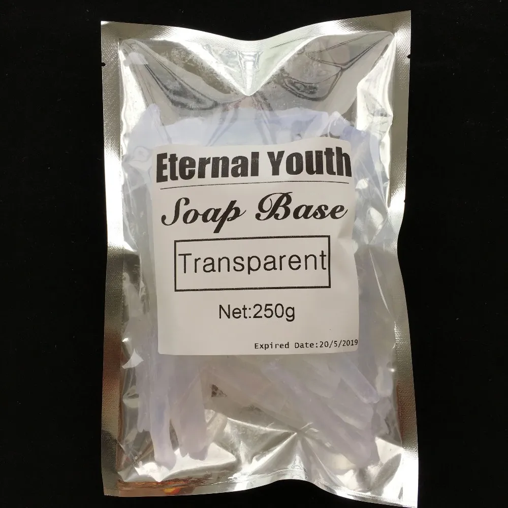 Прозрачное мыло ручной работы 50 г натуральное сырье для ухода за кожей