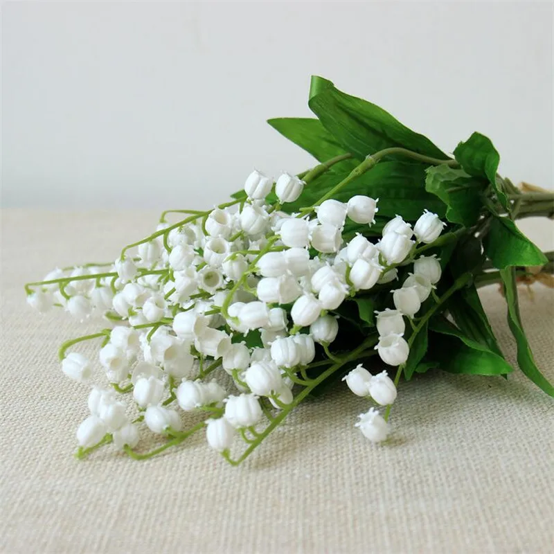 Flone искусственная колокольчик Орхидея пластиковая имитация орхидеи цветы сделай