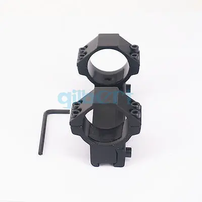 Низкопрофильный соединяемый 30 мм кольцевой 11 рельсовый прицел крепежный фонарь