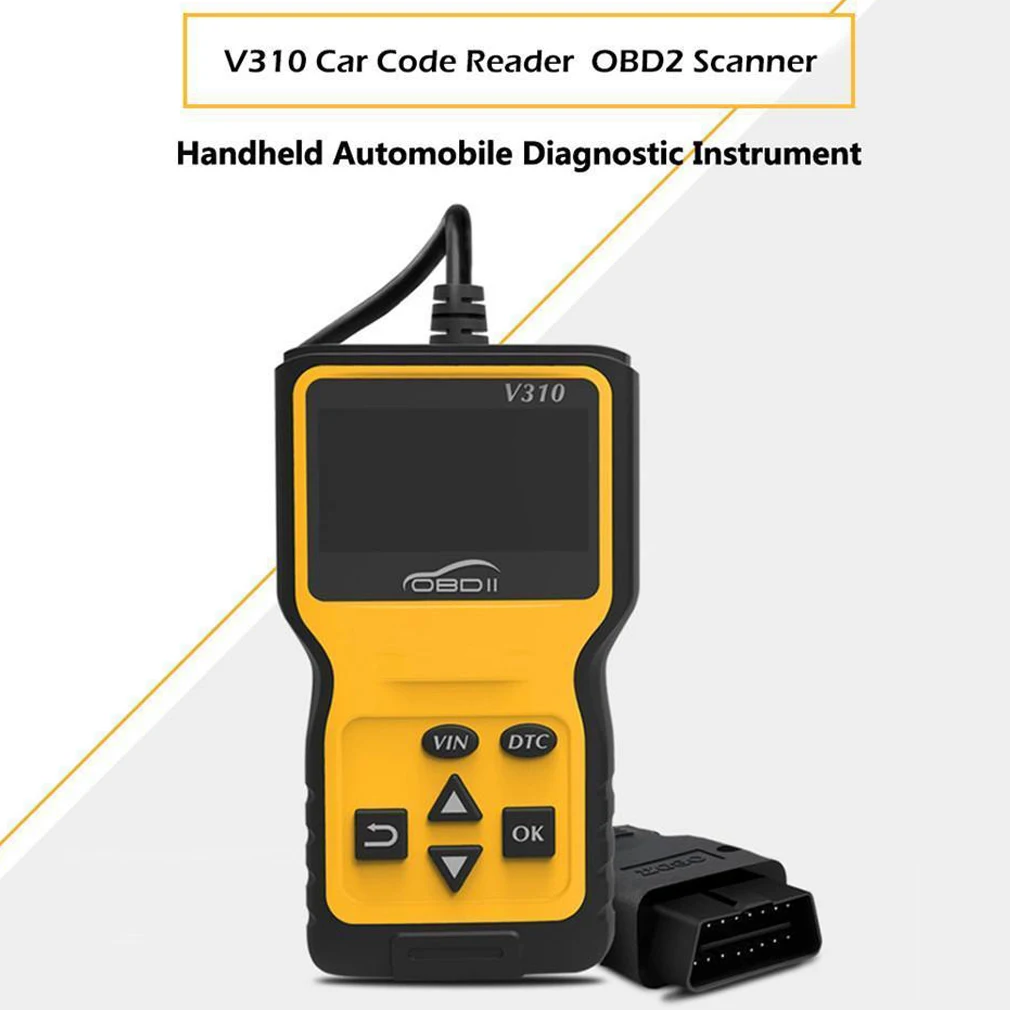 Считыватель кодов неисправностей автомобиля проверка двигателя V310 OBD2 сканер диагностический инструмент Foxwell UK