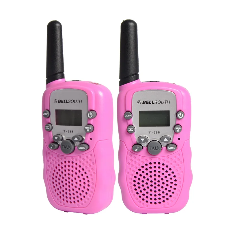 2 шт./лот мини рация детское радио T-388 0 5 Вт UHF 462-467 МГц ПМР Портативное