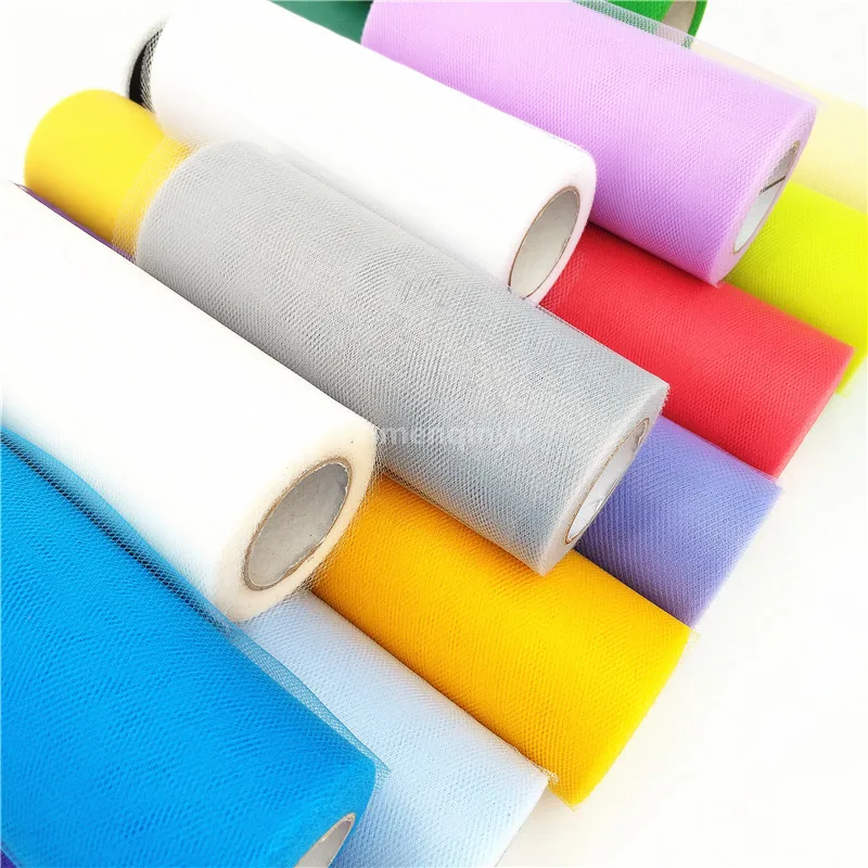 2018 новинка 22x15 см прозрачная органза тюль рулон шифоновая ткань для украшения