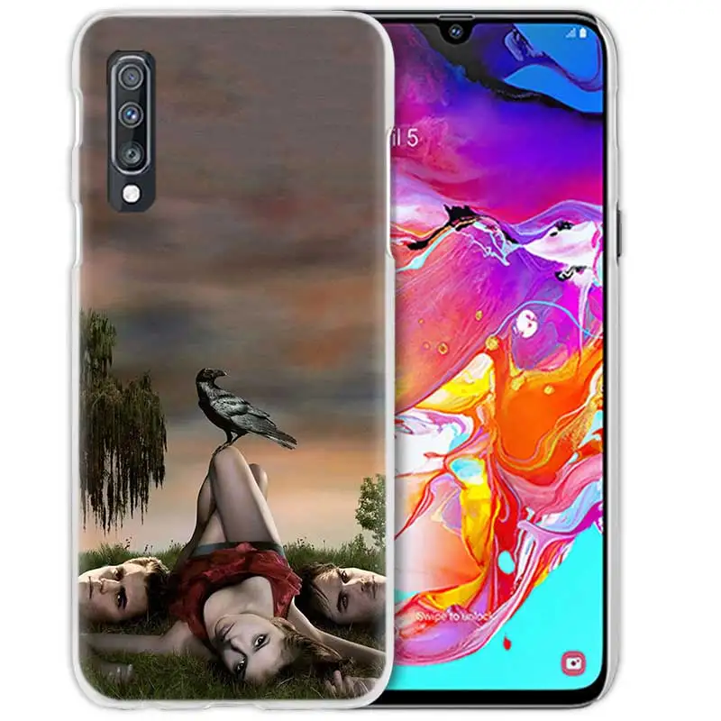 Вампира Дневники чехол для samsung Galaxy M40 A50 A80 A70 A60 A40 A30 A20e A10 J4 J6 плюс J8 S10e S10 5G жесткий чехол для телефона pc