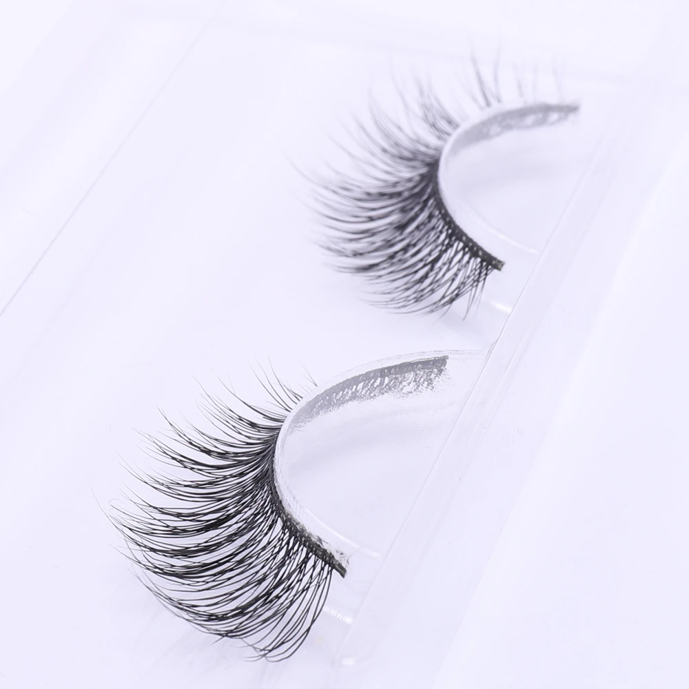 WOWANGEL ресницы 3D норковые длительные естественное драматическое объемное