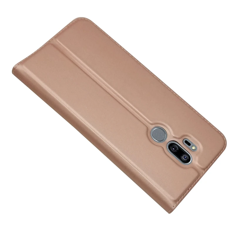 Чехол Etui для телефона LG G7 Роскошный кожаный флип кошелек силиконовый чехол чехлы