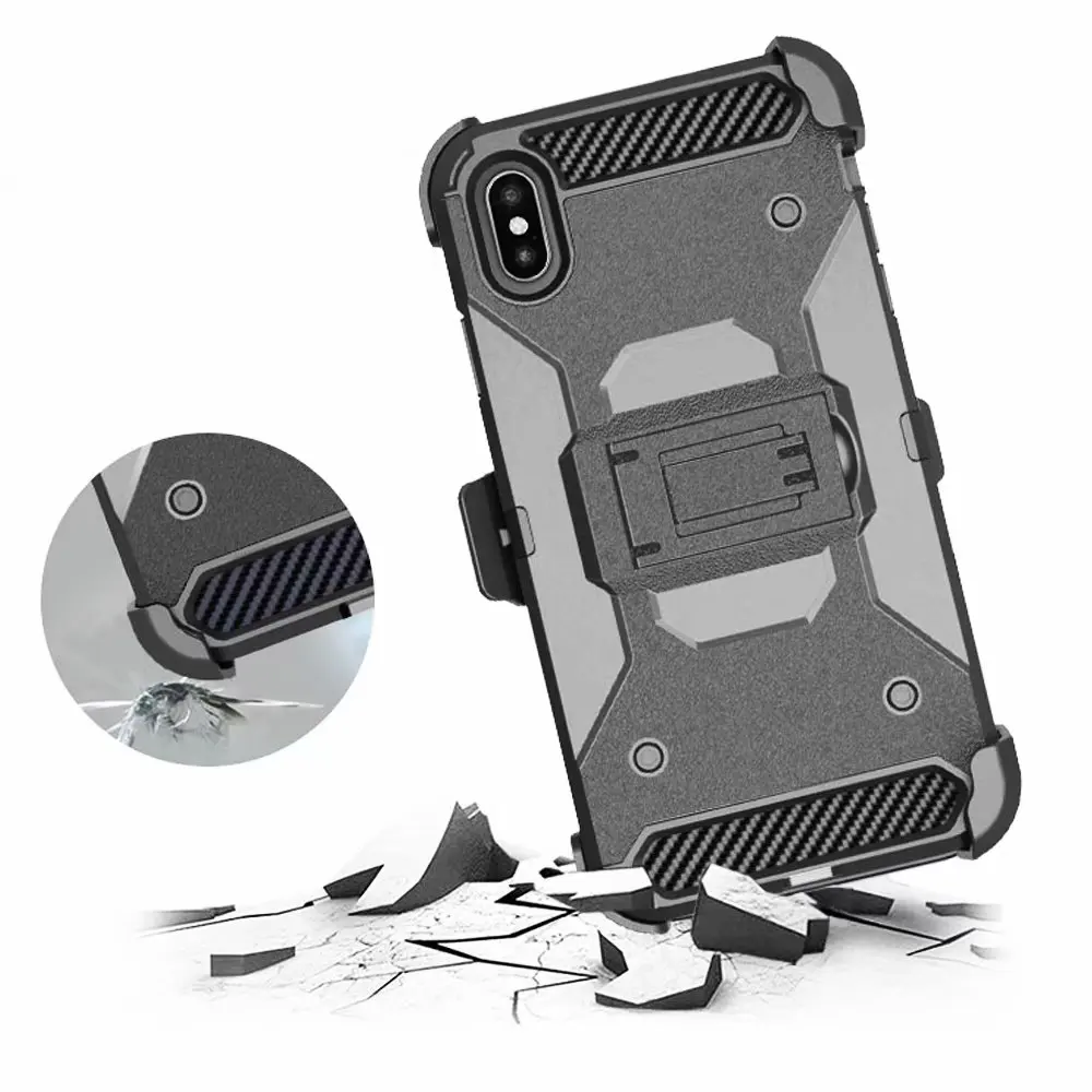 Защитный чехол для iphone 7 Plus 6 6S 8 противоударный жесткий с подставкой полный корпус