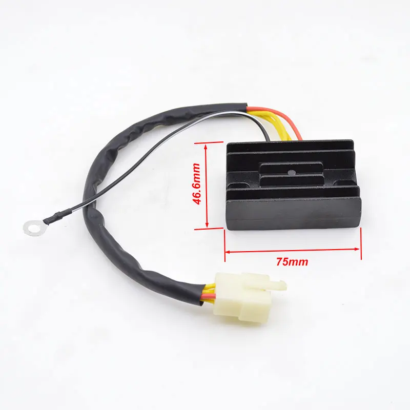 For Suzuki GS125 EN125 GS EN 125 125cc Motorcycle 5 Wires Voltage Regulator Rectifier Spare Parts