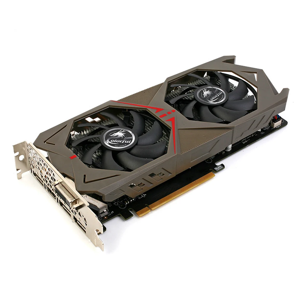 Красочная видеокарта NVIDIA GeForce GTX 1060 GPU 6GB GDDR5 192bit Gaming 6144M PCI-E X16 3,0 VR Ready DVI+ HDMI+ 3* DP порт