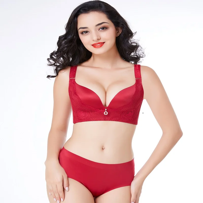 Гладкий цельнокроеный супертонкий костюм с бюстгальтером большого размера