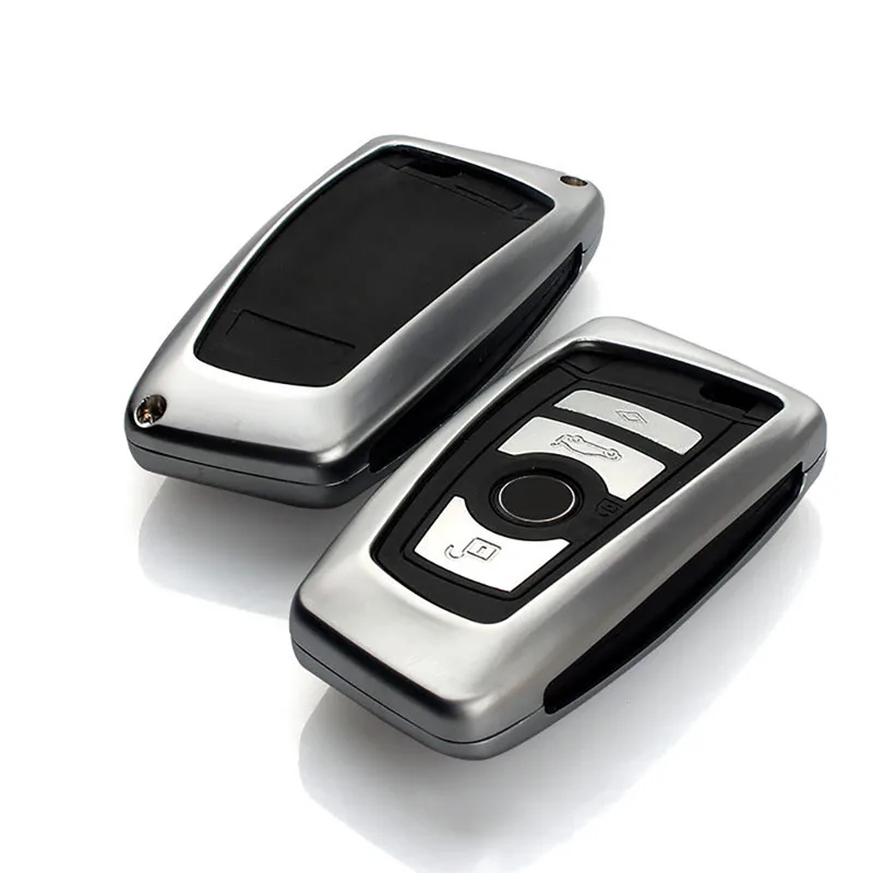 

Peacekey Car Key Case For BMW F30 F20 X1 X3 X5 X6 X7 F20 E34 E90 E60 E36 Smart-2/3button Refit key pack Key Cover Shell