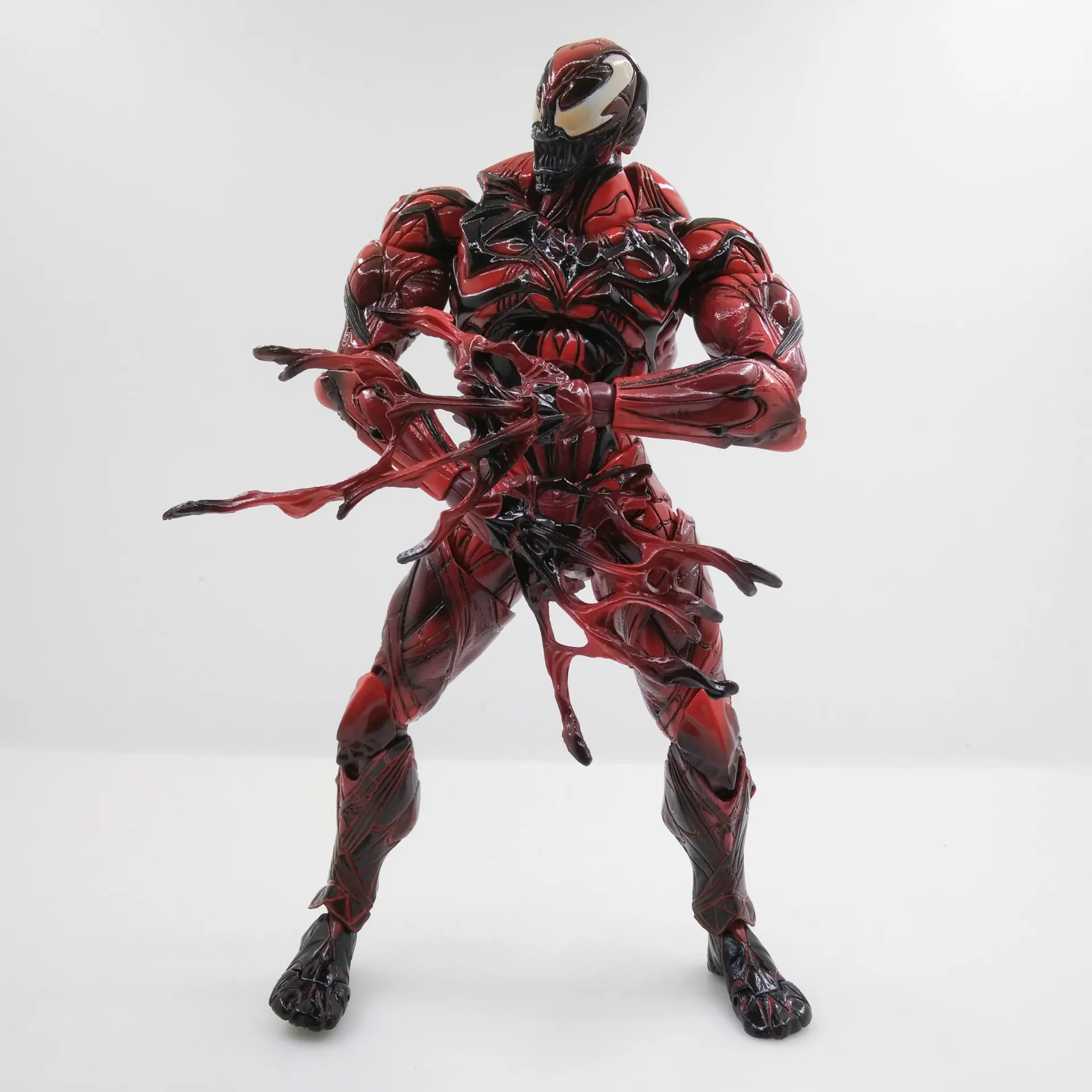 PLAY ARTS 27 см красный Веном фигурка модель игрушки