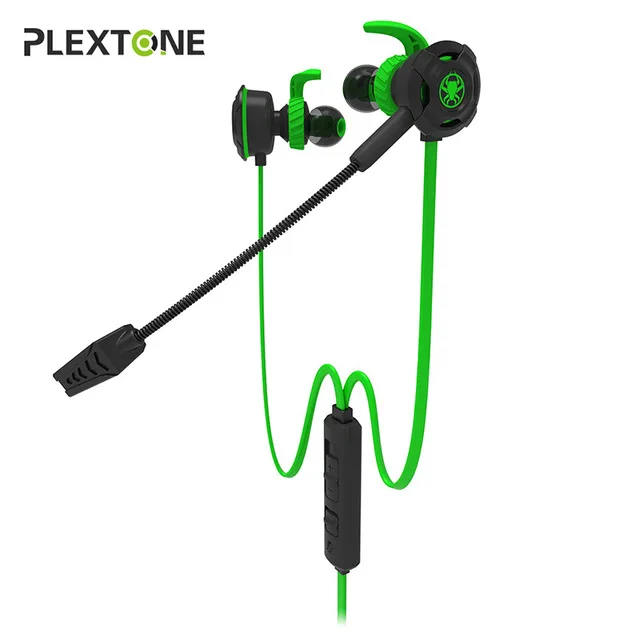 Игровые наушники Plextone G30 с микрофоном шумоподавлением и басами для телефонов