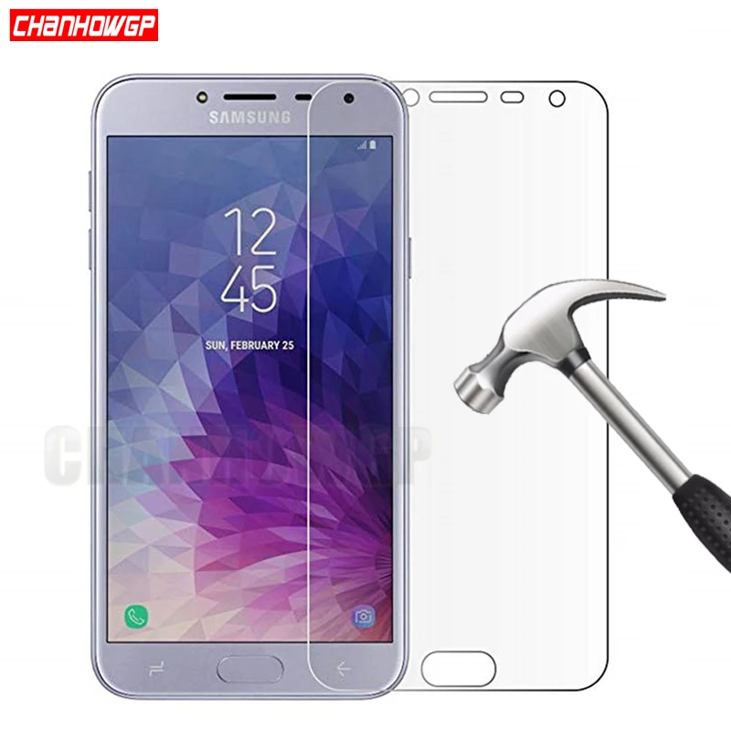 9H закаленное стекло для samsung Galaxy J4 J400 J400F SM-J400F Защита экрана для samsung j4 защитная пленка Sklo