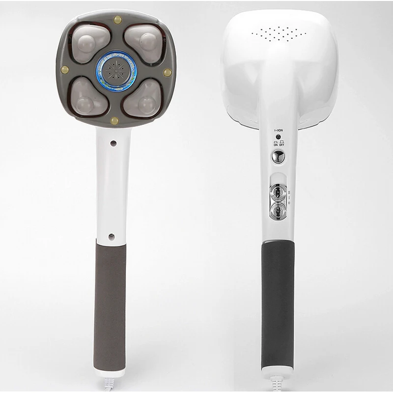 KIKI Красота миру новый стиль 4 насадки Массажер stick с ионный 2 настройки скорости
