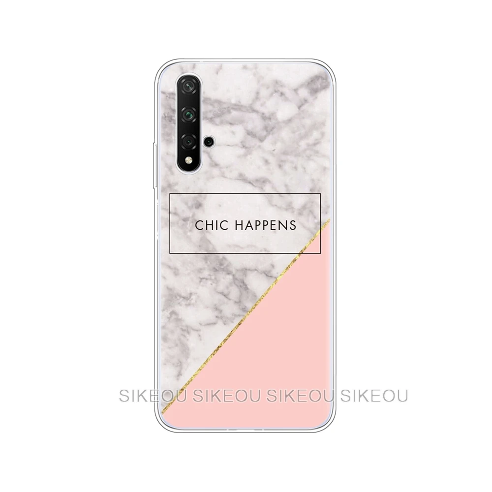 34593 Чехол на Honor 20, силиконовый чехол на заднюю панель, чехол для телефона huawei Honor 20 Pro Lite Honor20 YAL-L21 YAL-L41, роскошный мультяшный рисунок - Цвет: 34593