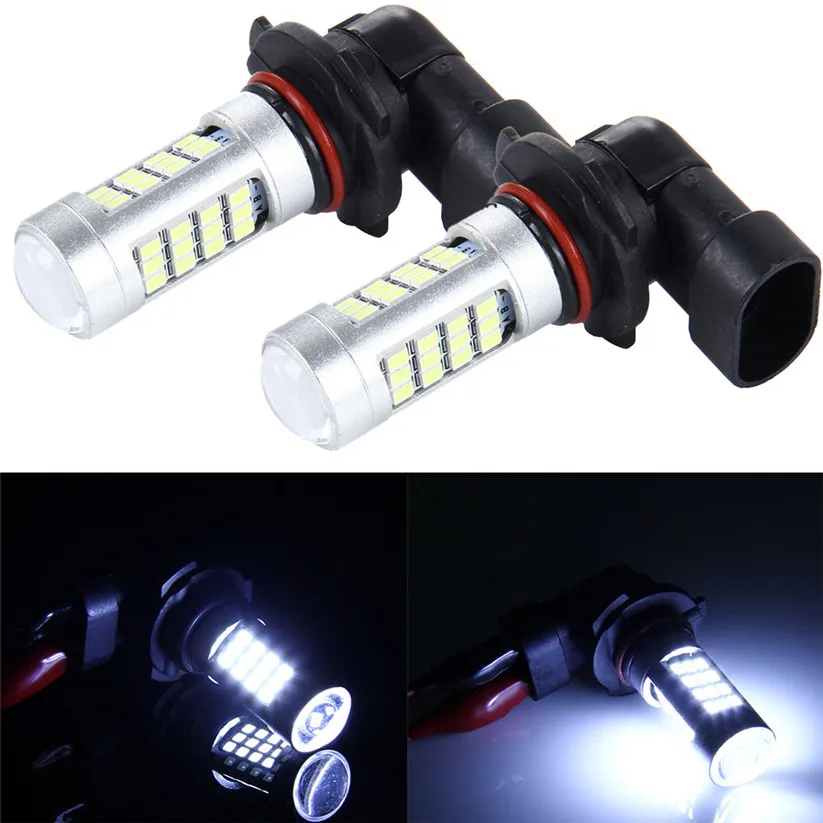 2 шт. 42SMD 2835 лампа высокой мощности Автомобильный светодиодный противотуманный