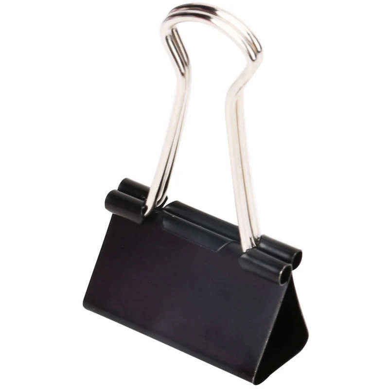 6 шт. металлические зажимы для документов 41 мм|binder clips|black binder clippaper clips |