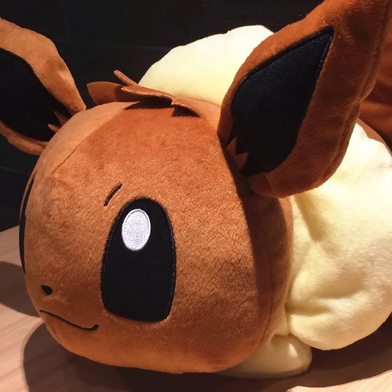 Покемон 48 см Eevee плюшевая игрушка аниме Brinquedos милая мягкая кукла для детей Мягкая