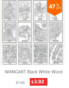 WANGART красочный океан Большой абстрактный плакат холст художественный пейзаж, картина маслом настенные картины для гостиной современный без рамки