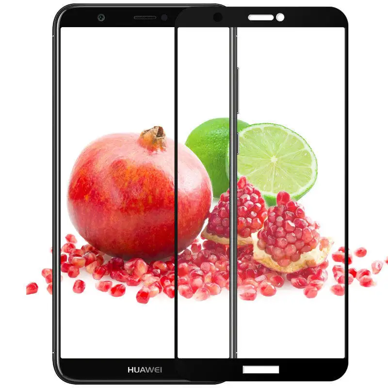 Закаленное стекло 3D для Huawei P Smart Взрывозащищенная защитная пленка на весь экран