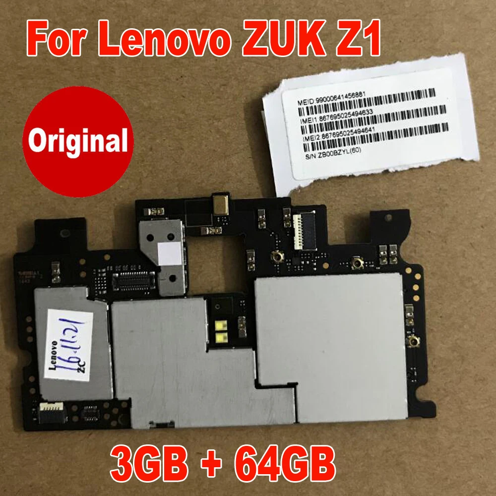 Новая материнская плата для Lenovo ZUK Z1 3 Гб + 64 ГБ мобильная электронная панель