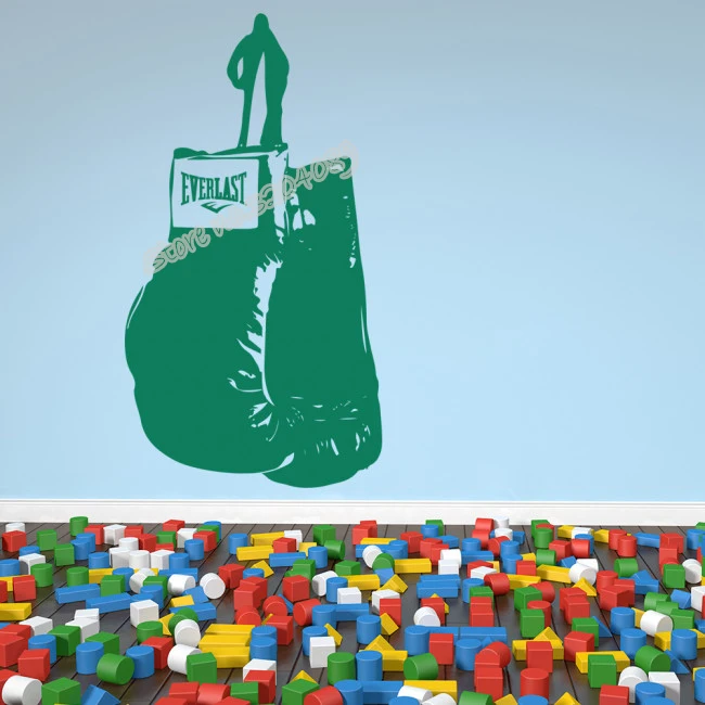 Боксёрские перчатки трусы-боксеры спортивные стены Стикеры Декор бокс студийный