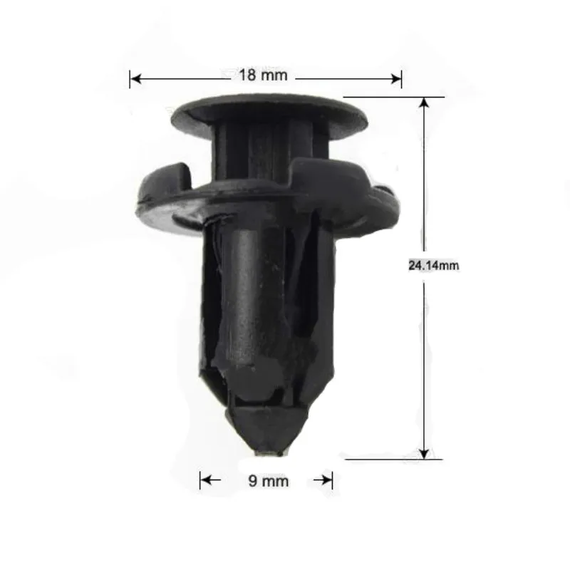 50xFit 2008 2014 Mitsubishi Lancer Outlander спортивный нейлоновый бампер зажим для крыла|fender clip|bumper