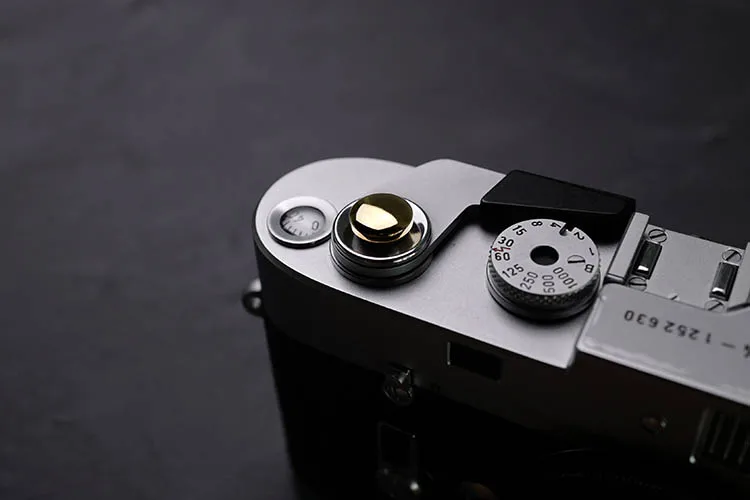 Mr. Stone Фирменная позолоченная кнопка спуска затвора для камеры Fujifilm Canon Nikon Leica sony