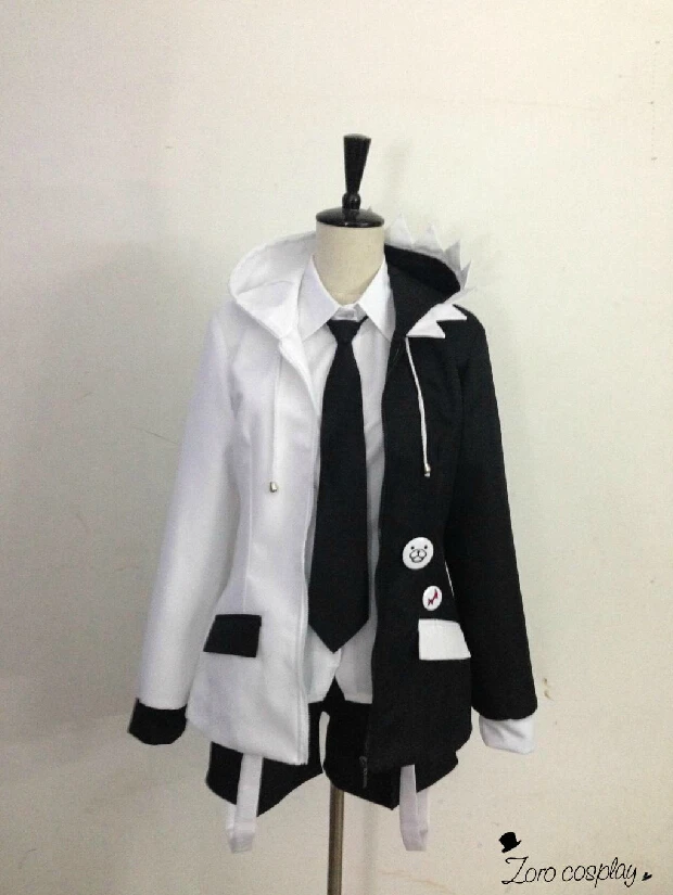 Черно-белый медведь из мультфильма DANGANRONPA костюмы для косплея Danganronpa Dangan-Ronpa |